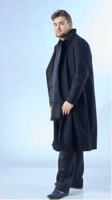 Klasikinis ilgas vyriškas paltas