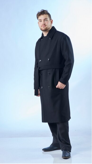 Classic long men's coat 2