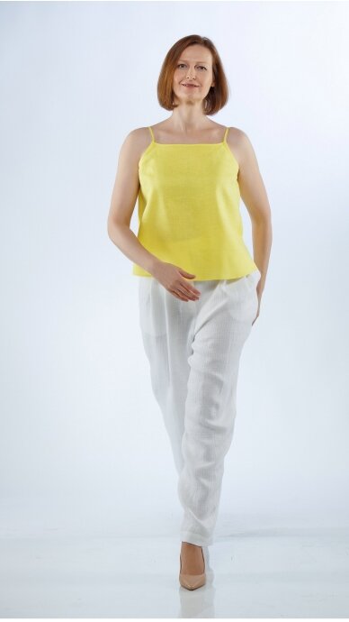 Women's blouse without sleeves