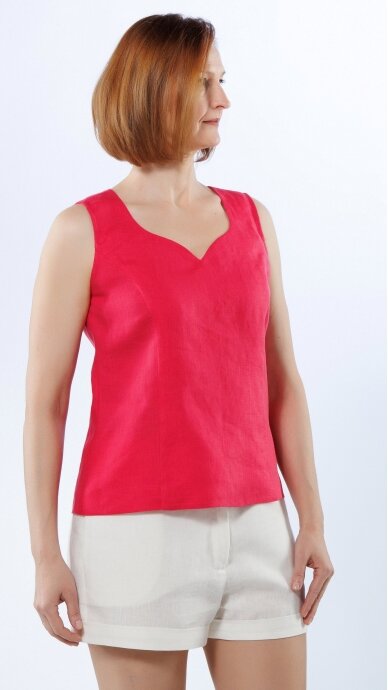 Women's blouse without sleeves 1