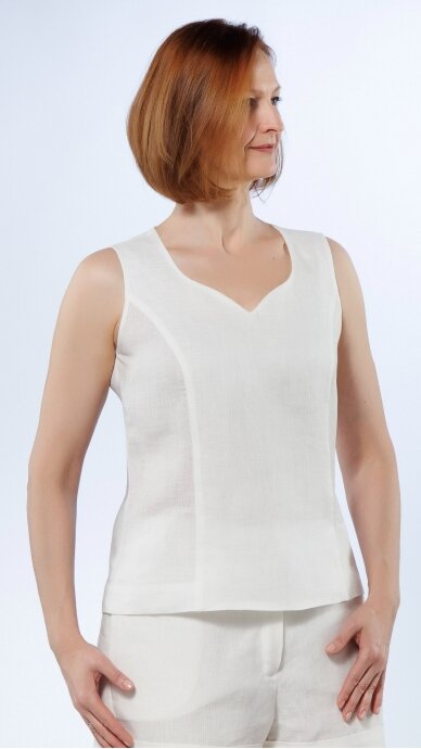 Women's blouse without sleeves 1