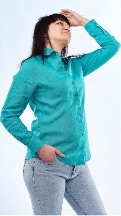 Blouse with long sleeves 2