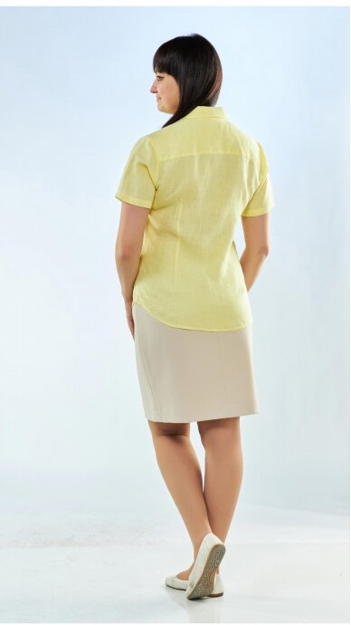 Blouse with short sleeves 1