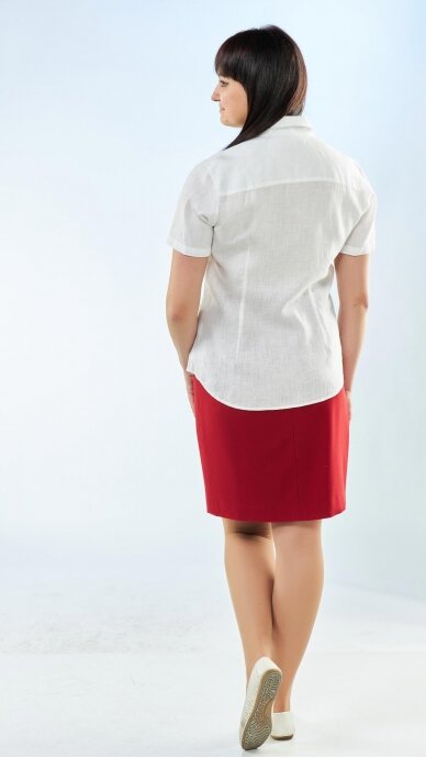 Blouse with short sleeves 1