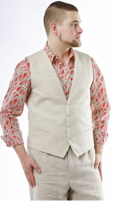 Men's suit vest 2